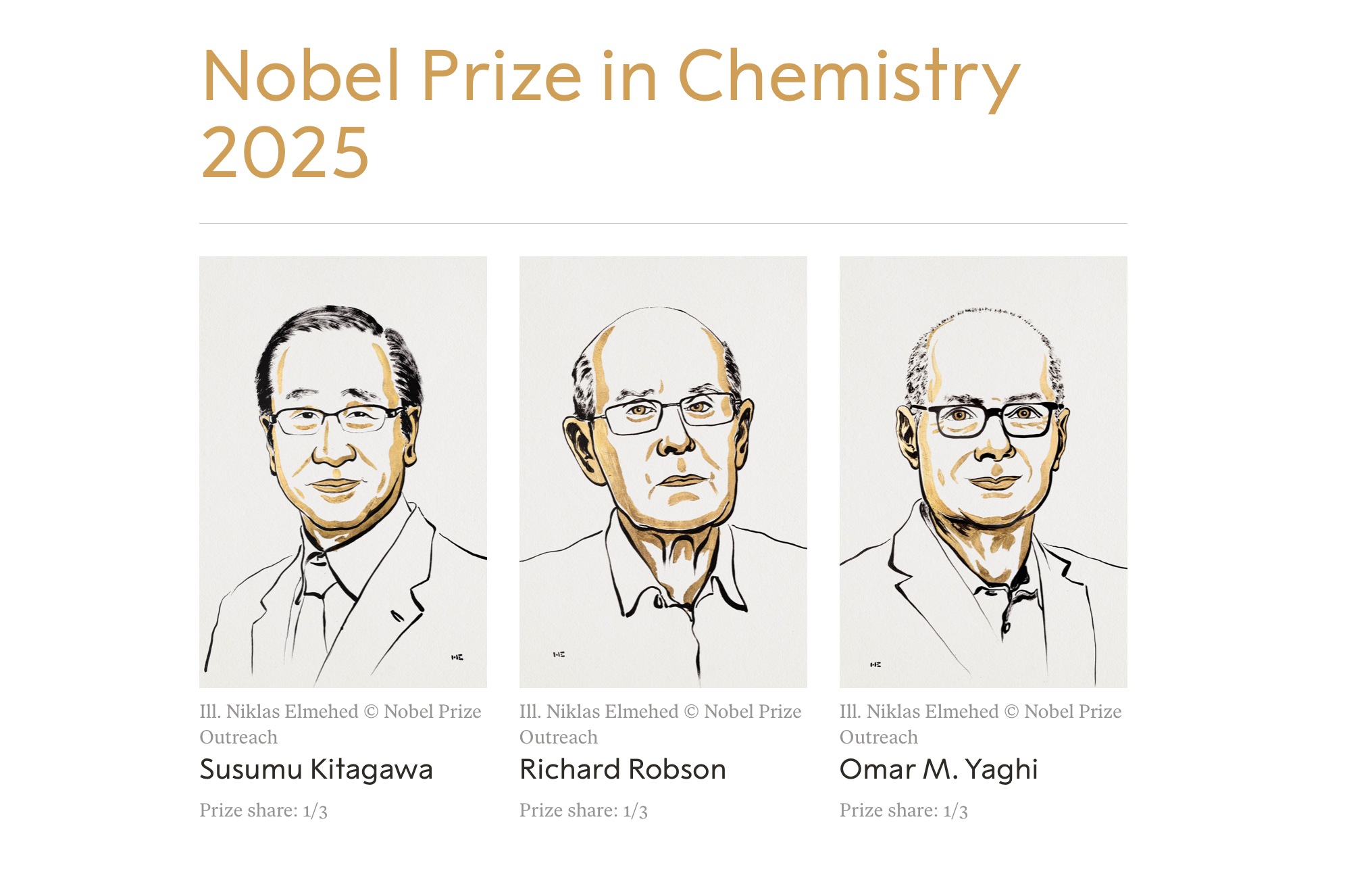 Nobel Prize in Chemistry