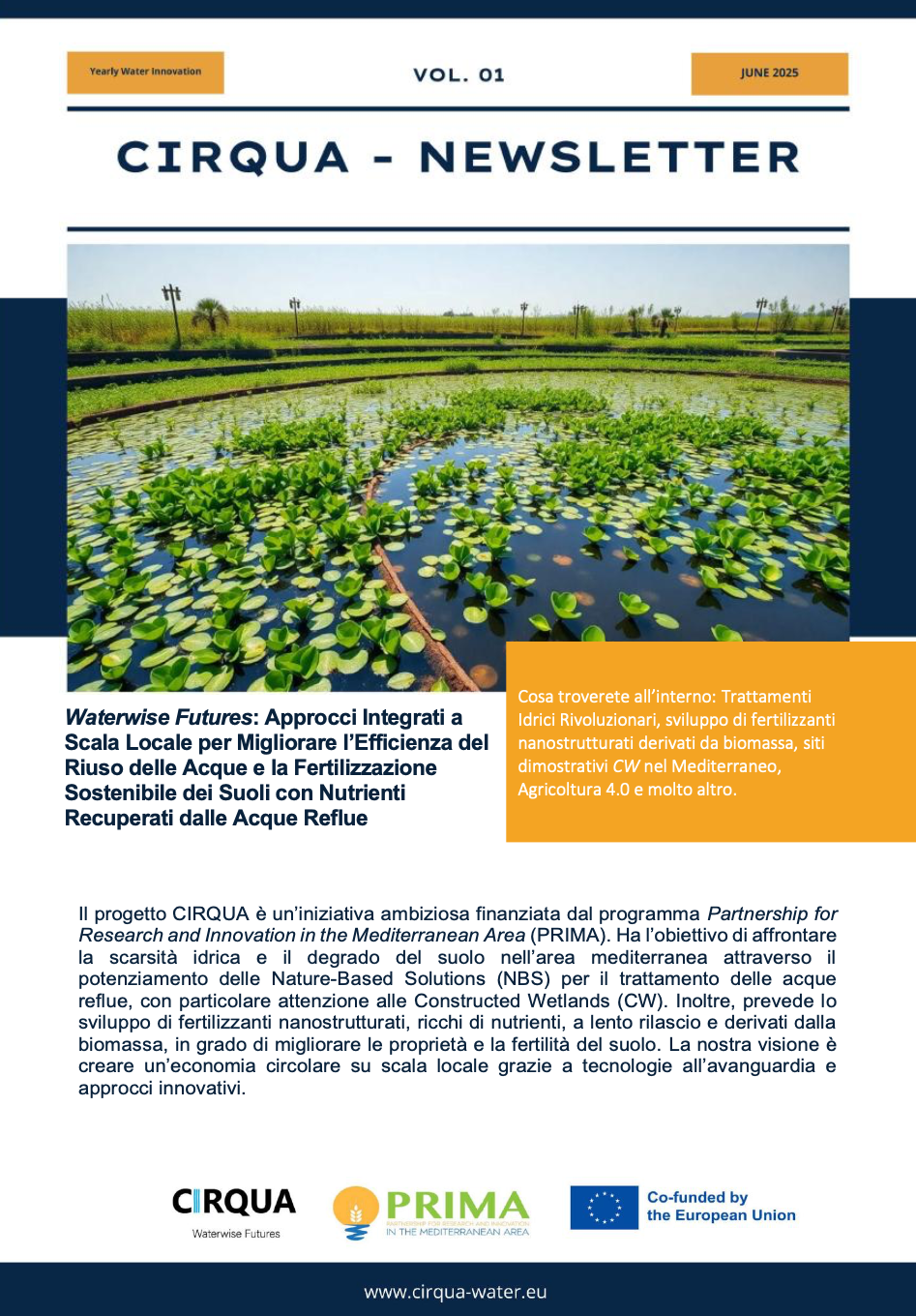 First CIRQUA newsletter is now available in Italian