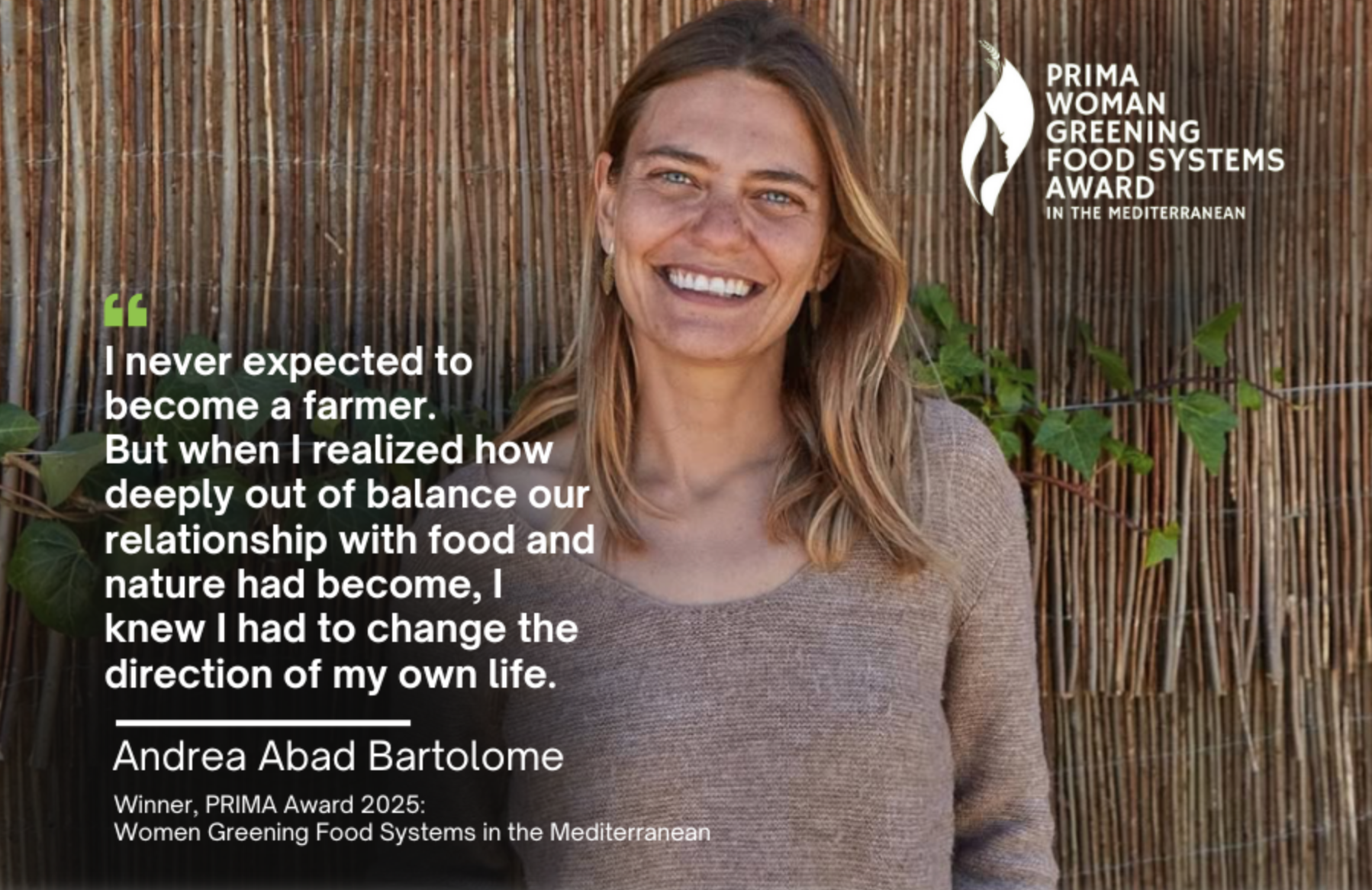 PRIMA Award Winner Demonstrates Smart Water Management for Mediterranean Agriculture